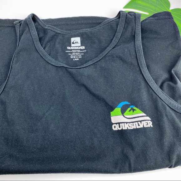 Quicksilver Tank | Large Retro block Color Tank - Picture 2 of 9